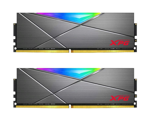 ADATA RAM GAMING XPG SPECTRIX D50 32GB DDR4 (2x16Gb) 3600Mhz CL18 RGB Gray Heatsink